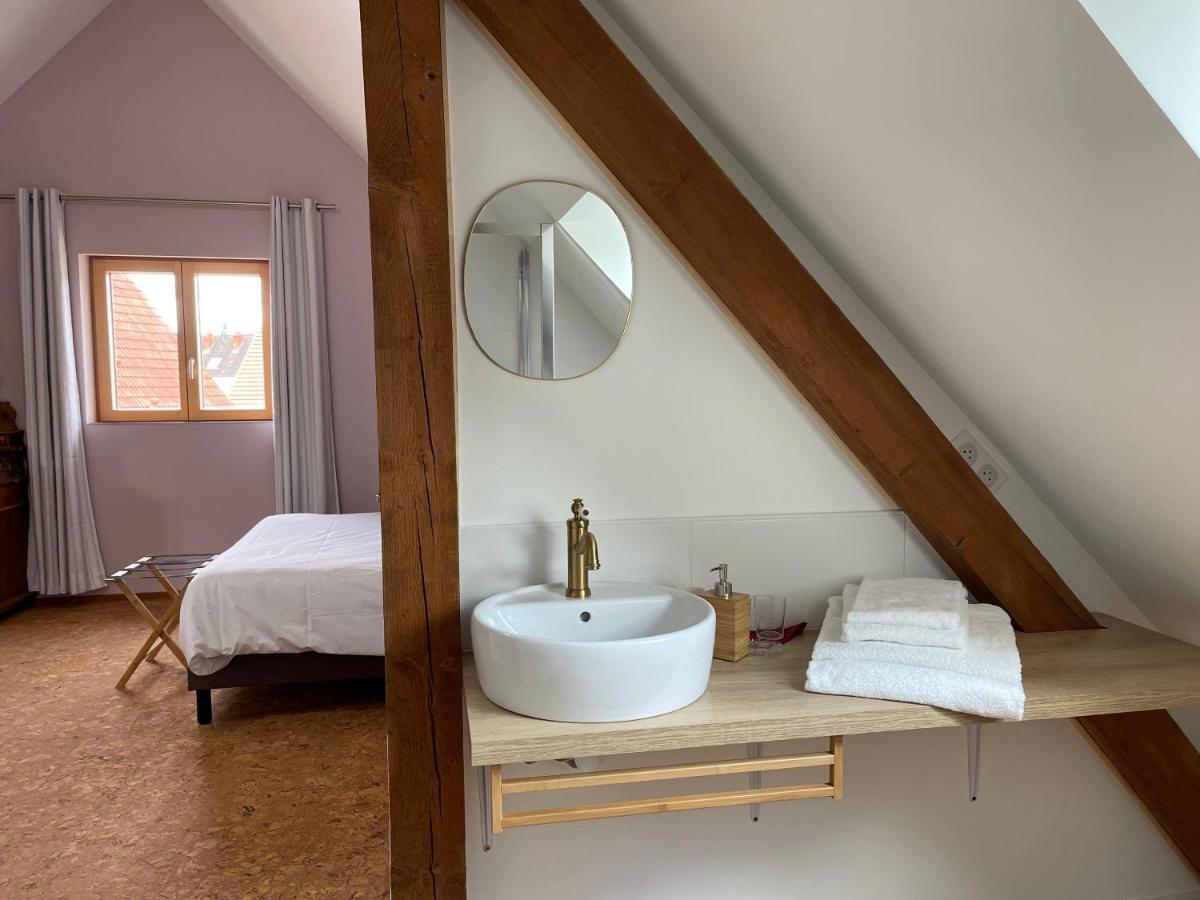 Alsacebnb - Gite 12 Personnes Dans Le Vignoble - Piscine Privee & Spa Аммершвір Екстер'єр фото