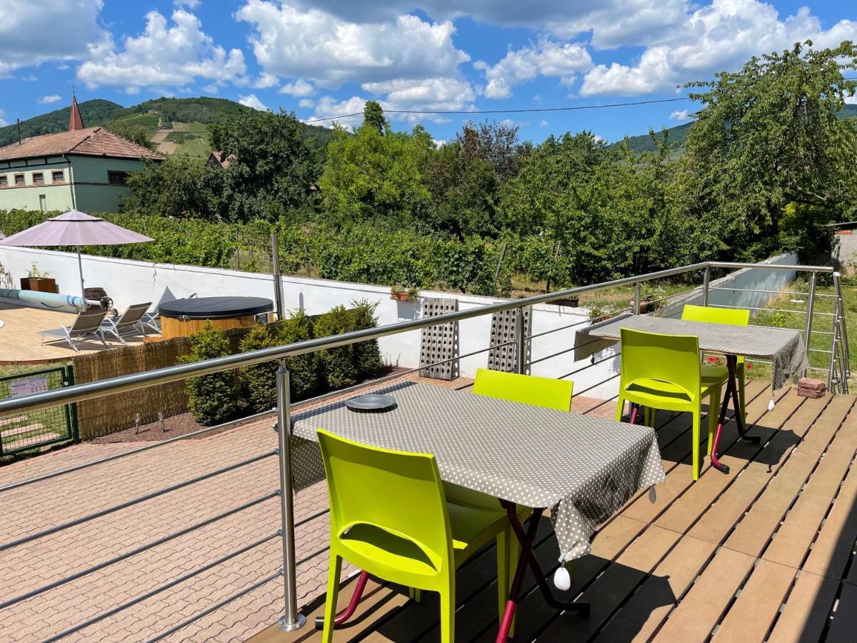 Alsacebnb - Gite 12 Personnes Dans Le Vignoble - Piscine Privee & Spa Аммершвір Екстер'єр фото